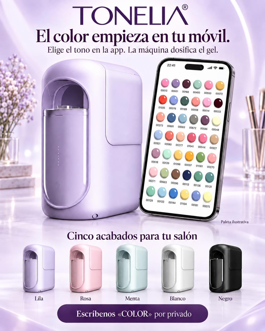 TONELIA | Salones de uñas |Purple 💜