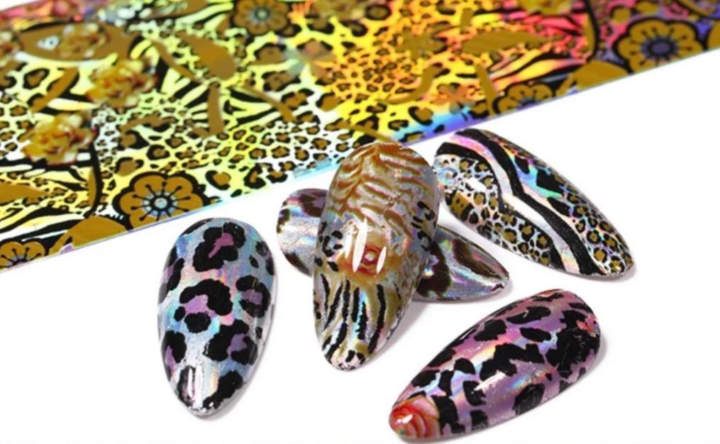 Pack foil leopardo  (4 Tonos)