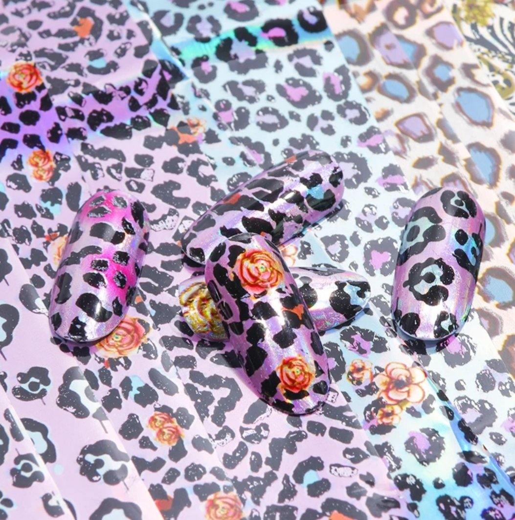 Pak COMPLETO foil leopardo (10 Tonos) - Cosmética greenstyle