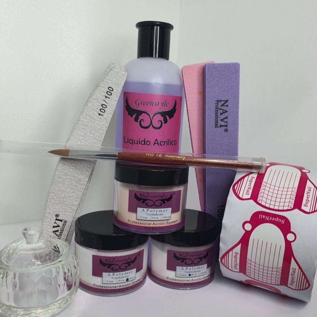 Kit Completo uñas Profesionales - Cosmética greenstyle