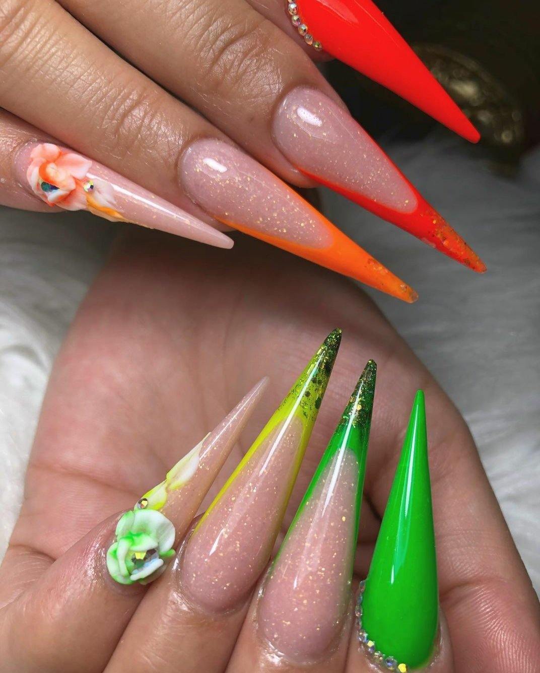 Polvos Acrílicos Neones Verano - Cosmetica greenstyle