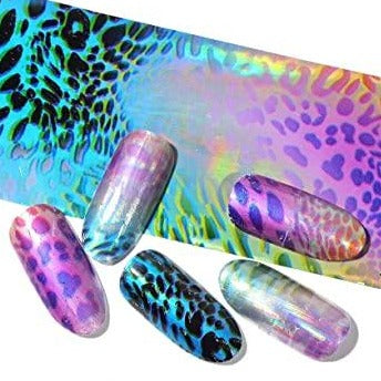 Foil leopardo colores - Cosmética greenstyle