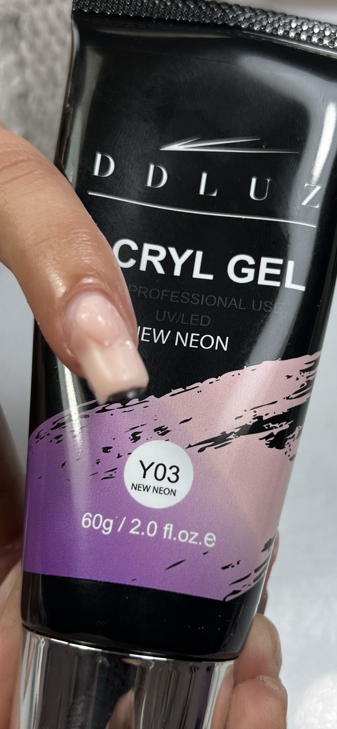 Acrygel DDLUZ 60g (New Neón)